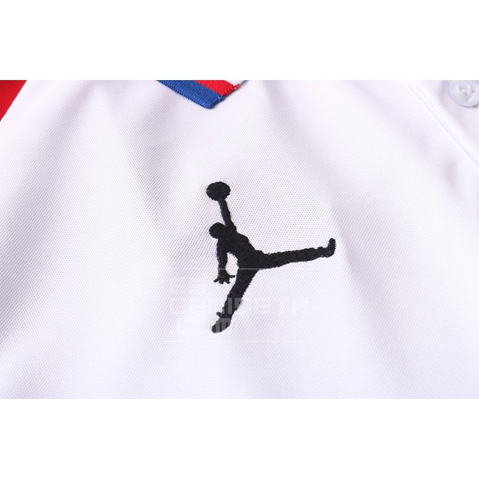 Camiseta Polo del Paris Saint-Germain Jordan 20/21 Blanco - Haga un click en la imagen para cerrar